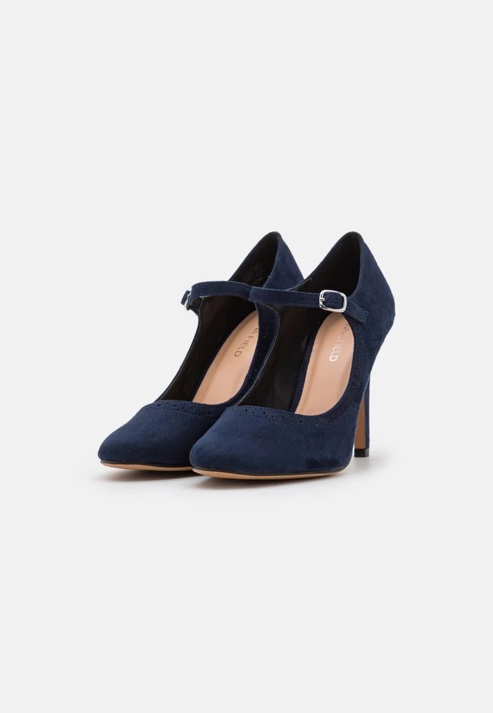 Escarpin ANNA FIELD Anna Field Classic Heels Bleu Marine Femme | MZS-0536736